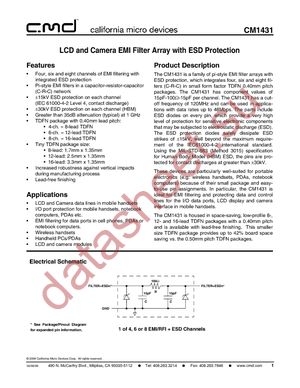 CM1431-06DE datasheet  